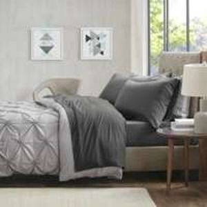 Urban Habitat Heathered 4-pc Queen Cotton Jersey Knit Sheet Set Bedding